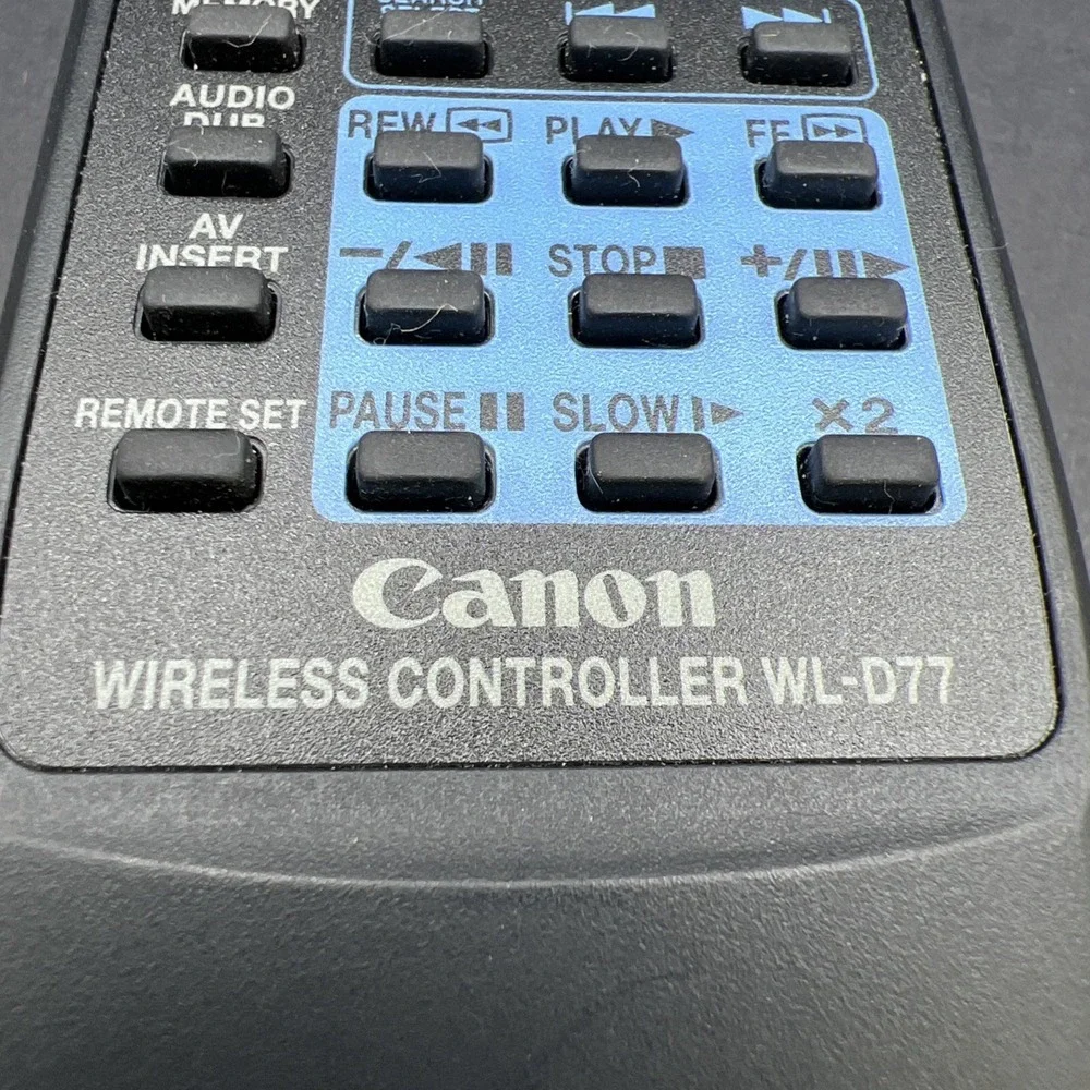 Canon WL-D77 Wireless Controller Mini DV Camcorder Remote Control TESTED